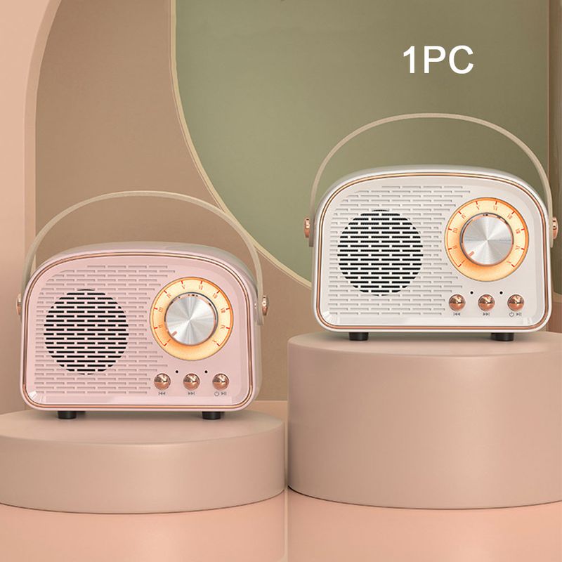 Mini Retro Bluetooth Portable Speaker With Radio , Outdoor Wireless Stereo, MP3 Player for iPhone Android Support TF_voghion.com