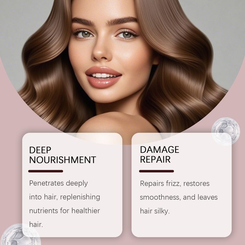 Balsamo nutriente e idratante per capelli lisci e lucenti al collagene Hoegoa_voghion.com