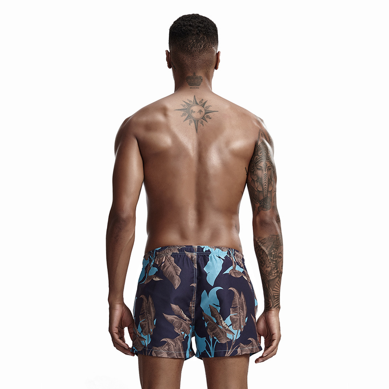 New product SEOBEAN men's trendy brand beach pants peach skin men's shorts surf trunks swimming trunks manufacturer wholesale_voghion.com