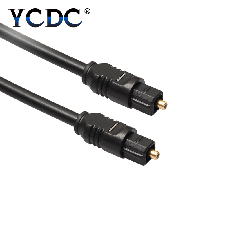 10M 5M 3M 1M 1.5M 2M OD 2.2 New Gold Plated Digital Audio Optical Optic Fiber Cable Toslink SPDIF Cord PVC For DVD VCR CD Player_voghion.com