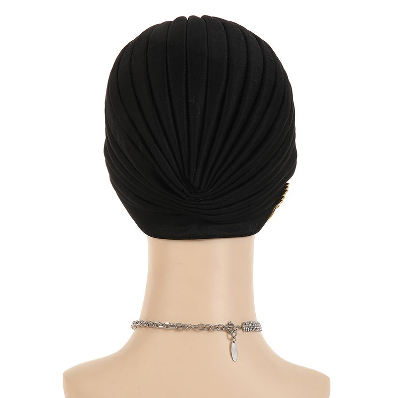 Muslim headscarf Stylish stretch breathable watermelon hat with side diamond hat for women_voghion.com