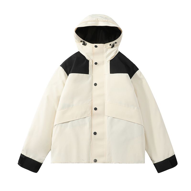 Nieuwe nationale standaard en dames, outdoor waterdichte winter losse witte eendendons paar jas voor heren_voghion.com