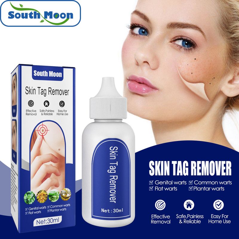 South Moon Clear Genital Flat Barb Removing Filamentous Verruca, Herbal Verruca Suppressing Liquid_voghion.com