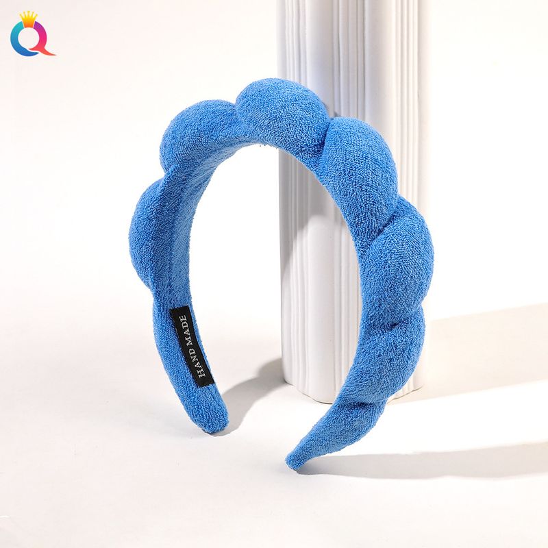 Fascia per capelli da spa - Fascia per capelli in spugna con morbida schiuma per chioma alta, trucco e cura della pelle_voghion.com