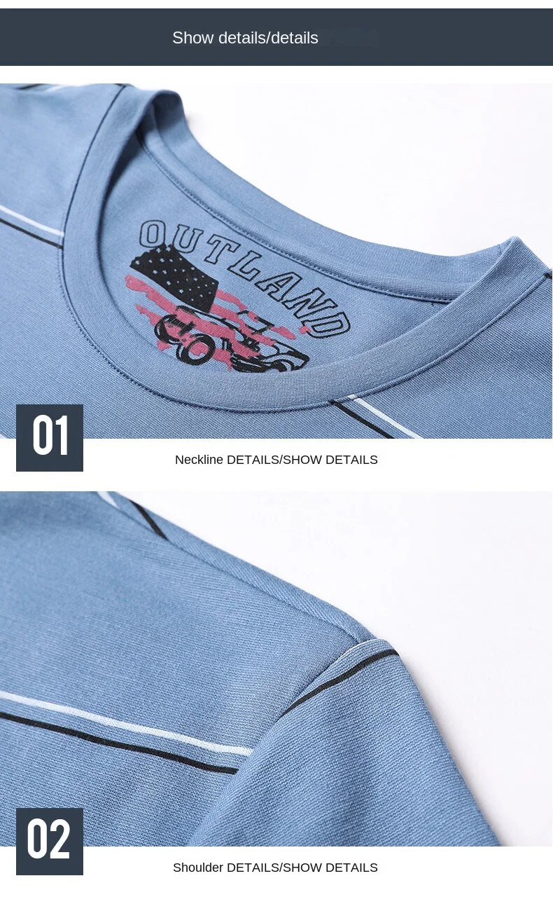 Top Grade Mulberry Seide 5.2% Neue Mode Marke Gestreiften 2023 Designer Luxus Männer T Shirt Langarm Tops Casual Herren Kleidung_voghion.com