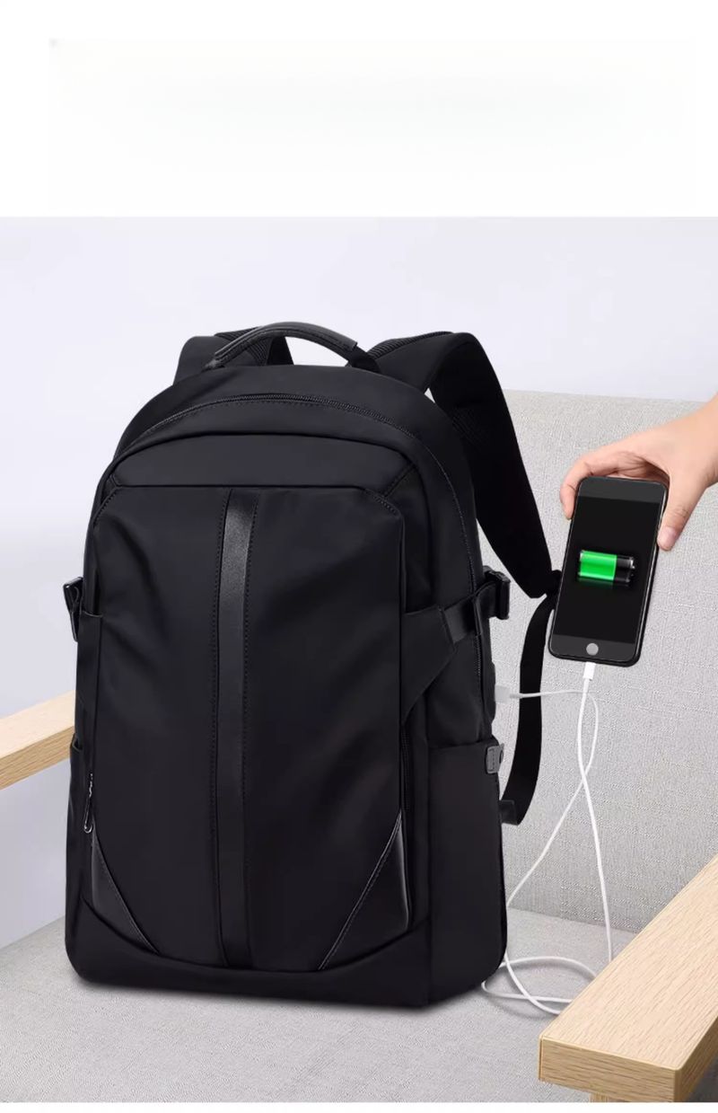 Capacity Business Backpack Large Men's Travel Laptop Bag Multifunctional Canvas Bag 2025 Fall/Winter New_voghion.com