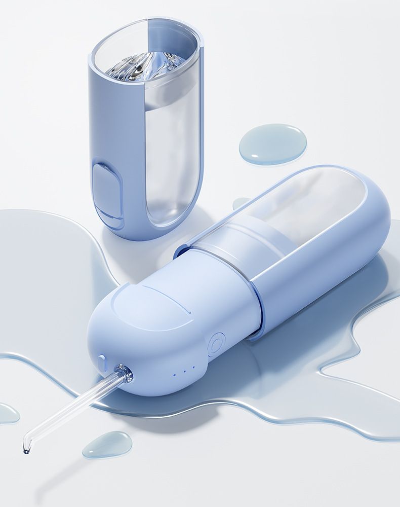 Dispositivo de limpeza e descarga de extensão dentária elétrica portátil M1 cápsula, compacto e fácil de transportar para ortodontia_voghion.com