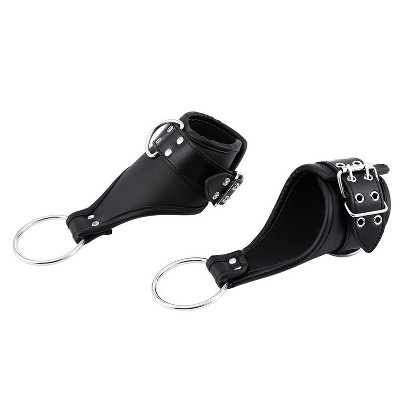 Sex Produkte Erwachsene Eisenrohr Gebunden Hand Gebunden SM Bondage Hängende Lieferungen Tür Hängen Pu Handschellen Spaß Requisiten Handschellen_voghion.com