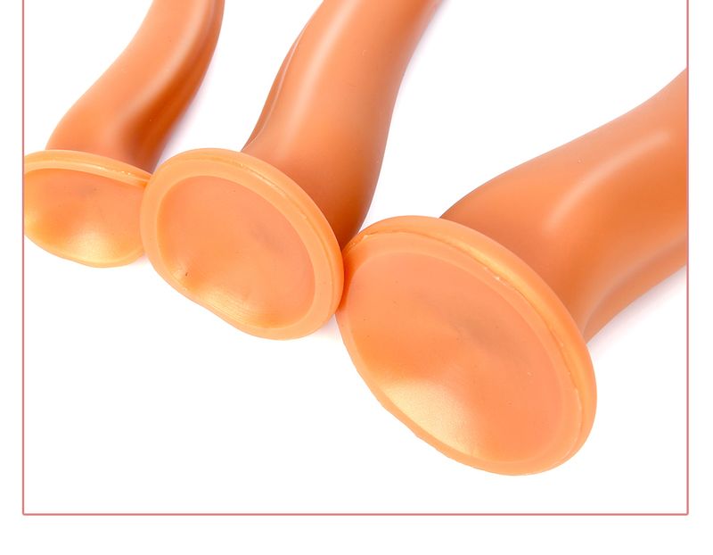 3.7 Cm4.9cm6.8cm Extra Large And Long Liquid Silicone Soft Artificial Profiled Dildos Butt Plug Chrysanthemum_voghion.com