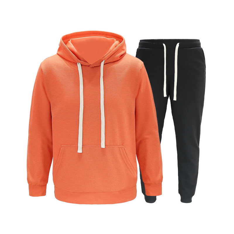 Waffler – pull de sport de loisirs pour hommes, ensemble deux pièces, personnalisation, nouvelle collection automne_voghion.com