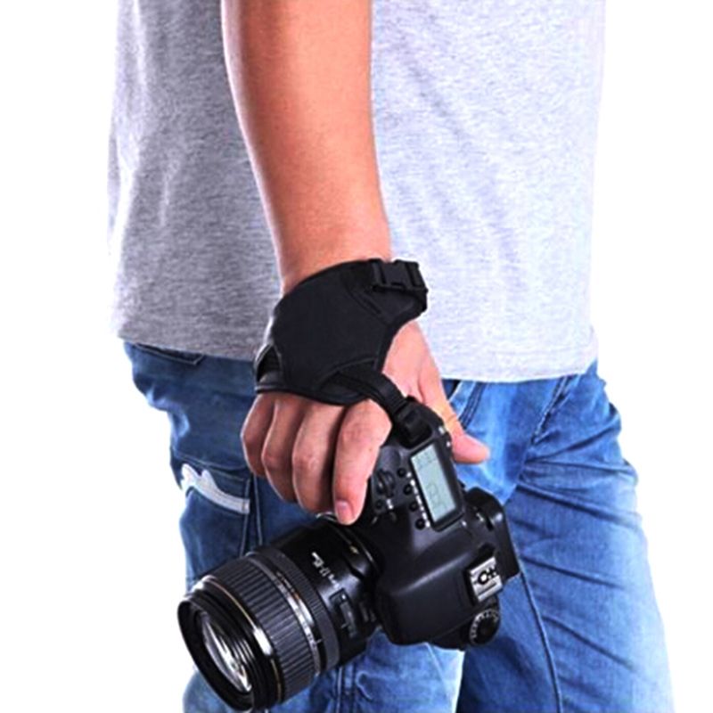 1 stuk PU leren handriemgreep voor camerafotografie-accessoires voor DSLR_voghion.com