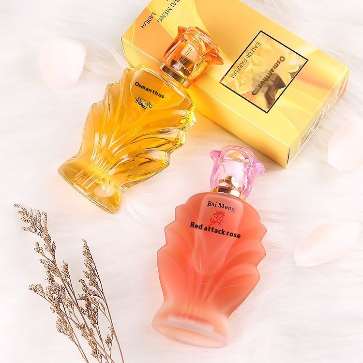 Baimeng Rote Rose für Männer und Frauen Parfüm, angenehm frischer Duft, Rose, Jasmin, Gardenie, Osmanthus_voghion.com