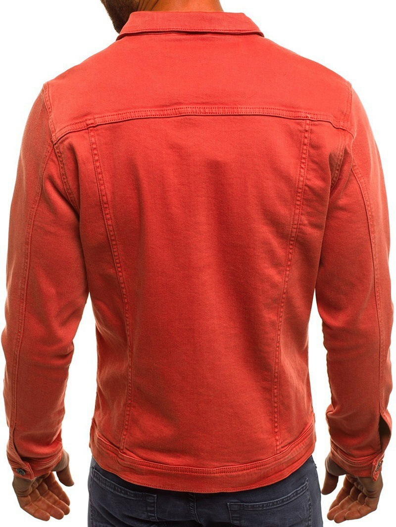 Herren Neue Jeansjacke Mode Lässige Jacke Top Coat_voghion.com