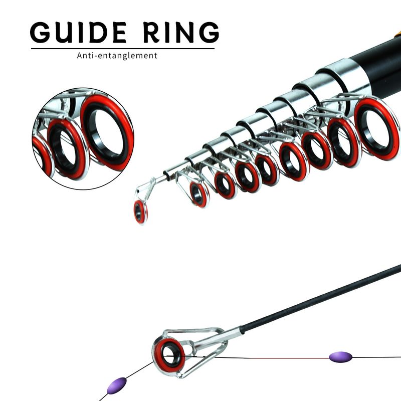 Équipement de pêche en mer ultra courte pour débutants, moulinet à leurre, canne à lancer portable, ensemble complet d'hameçons et d'appâts durs_voghion.com