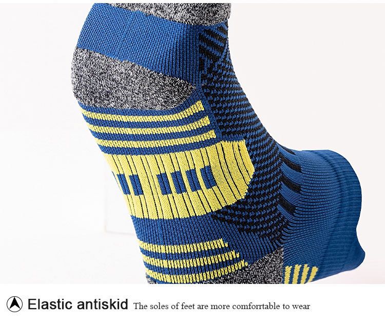 ActiveGo ActiveGo Cross-Border Sweat-Absorbent Breathable Towel Bottom Men's Short Tube Sports Thickened Running Outdoor Hiking Socks_voghion.com