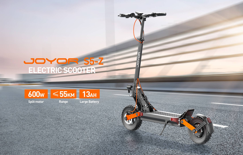 Električni skuter JOYOR S5-Z, 48V 13Ah baterija, 600W motor, žmigavac, brzina 25 km/h, domet 55 km_voghion.com