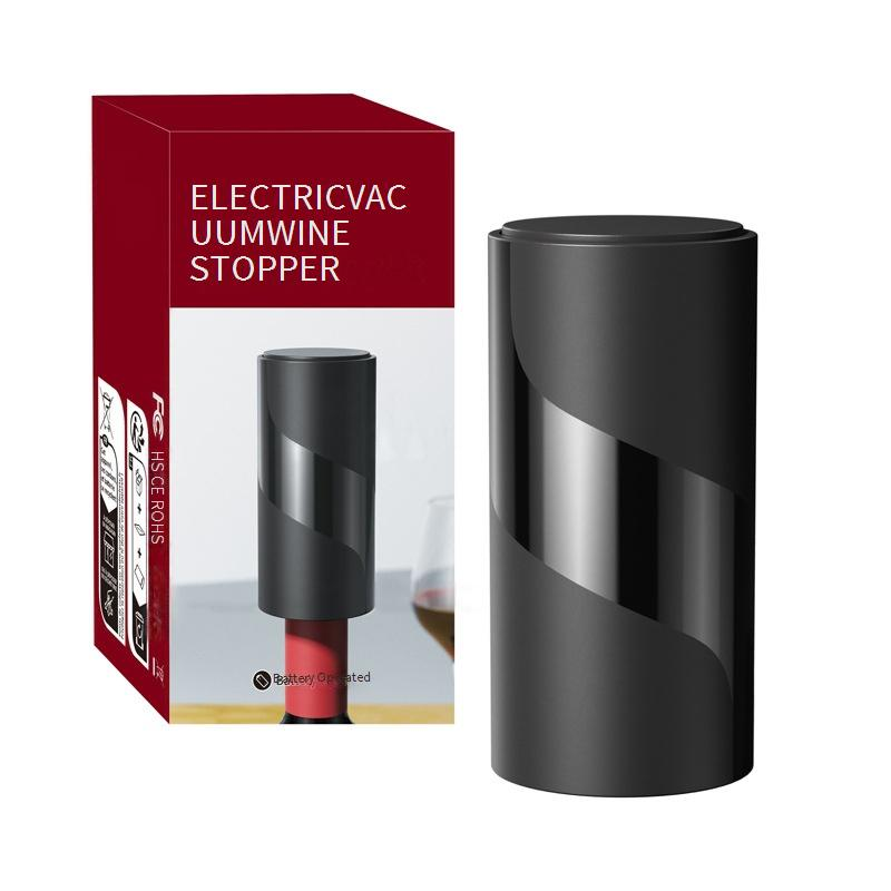 Tapones de vino de plástico de grado alimenticio, tipo presión, para mantener fresco, al vacío._voghion.com