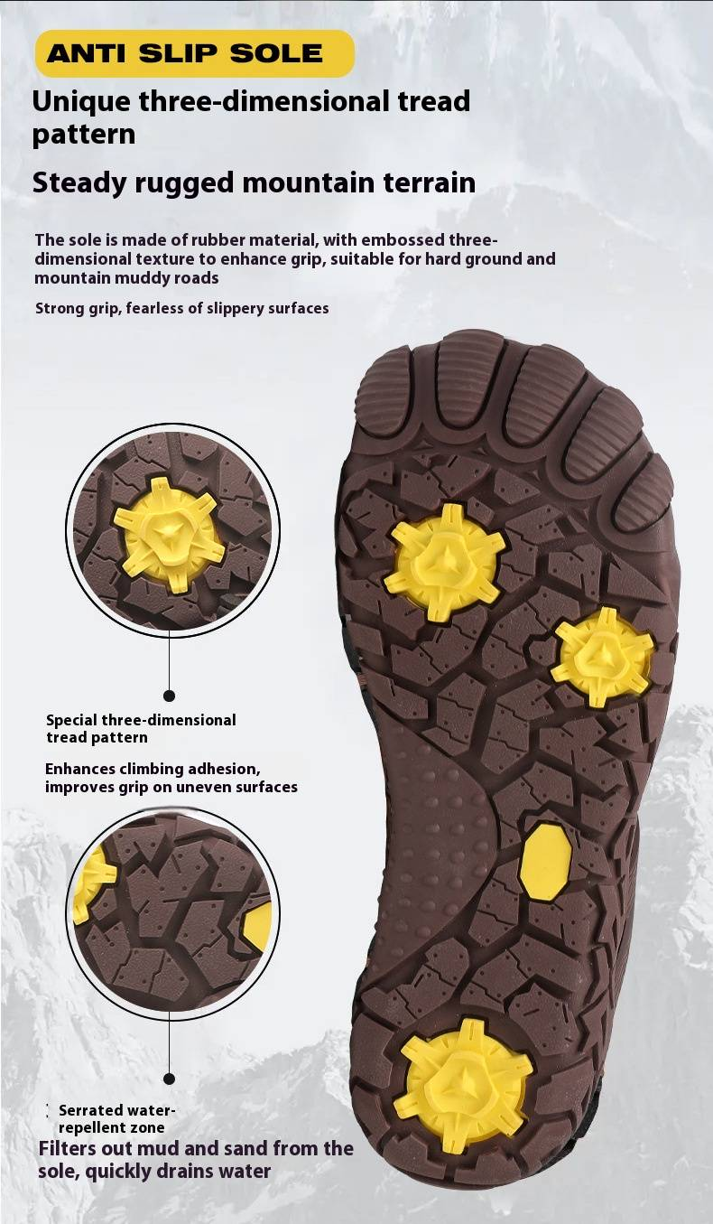 Breathable Unisex Sports Shoes For Running, Hiking, Yoga & Gym - Lightweight & Slip-Resistant With Rubber Sole_voghion.com