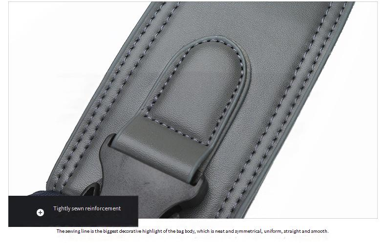 Umhängetasche für Herren mit großem Fassungsvermögen und USB-Ladeanschluss – wasserdichtes Oxford-Gewebe, Design mit mehreren Fächern für Reisen und Arbeit_voghion.com