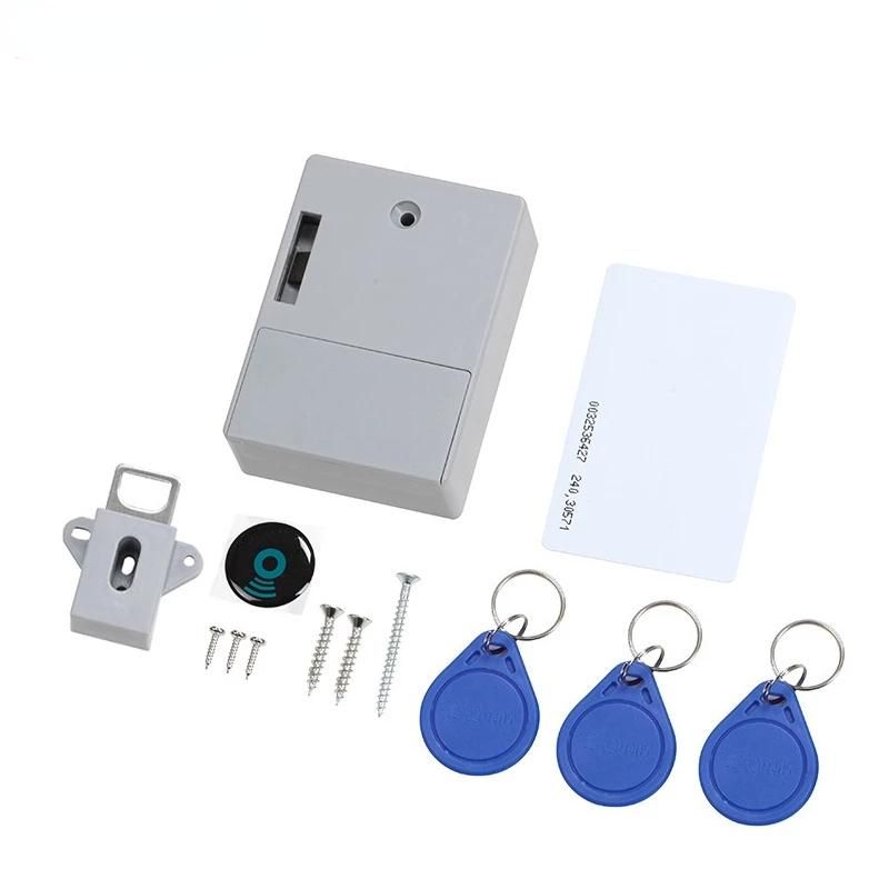 Digital Cabinet Intelligent Electronic Locks Invisible Sensor Lock EMID IC Card Drawer for Wardrobe Furniture Hardware MYY_voghion.com