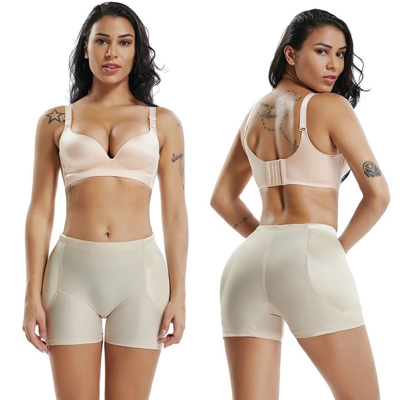 Shaping Pants Full Hip Pants Women's Bottoming Hip Increasing Hip Ass Hip Lifting Pants Fixed Sponge Body Tight Underwear_voghion.com