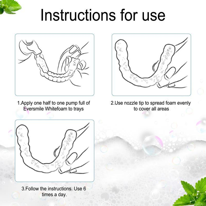 2024 Orthodontic foam Stain Removing Cleaning Care Tooth Sleeve Deep Cleaner 2024 new_voghion.com