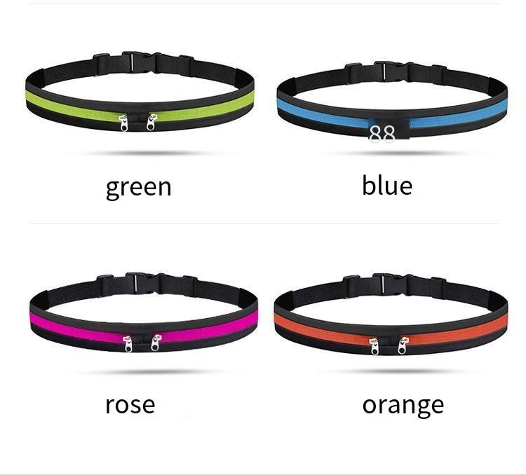 Laufsport Unsichtbare Bergsteigen Square Dance Hüfttasche Dünner Diebstahlsicherer Handygürtel_voghion.com