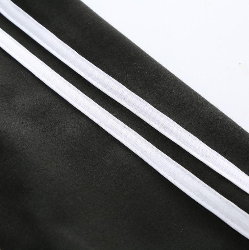 Men's Sportswear Cardigan Suit Sweatshirt Jacket Spring And Autumn Running Solid Color Casual Personality Two-Piece Set_voghion.com