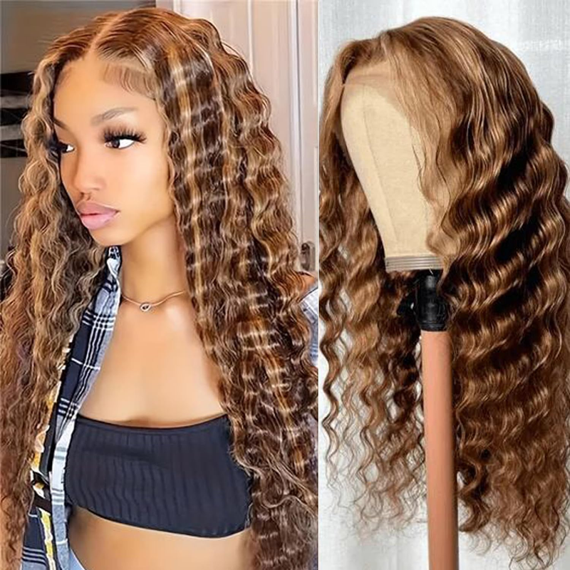 13*4 encaje 100% cabello humano peluca de alta densidad línea de cabello natural onda profunda cabello rizado 4/27 color_voghion.com