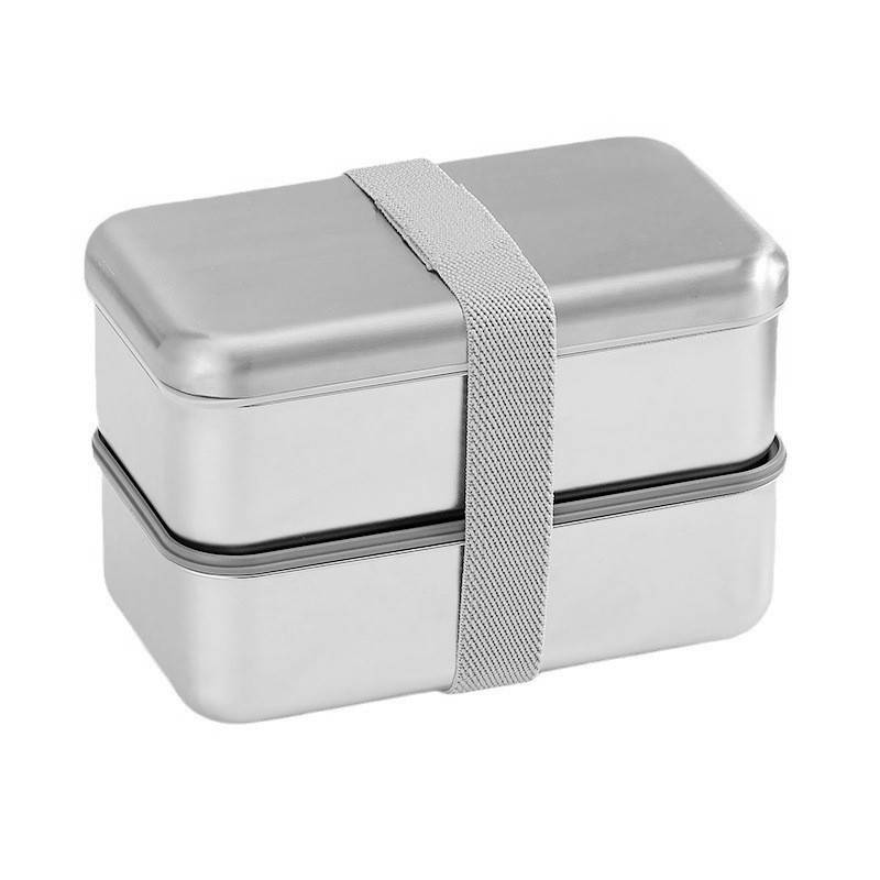 304 Stainless Steel Lunch Box With Bandage Seal Microwaveable Lunch Box Simple Lunch Box Heating Lunch Box_voghion.com