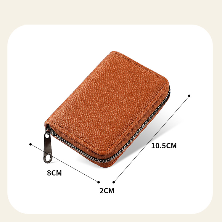 Card Bag Card Cases Card Holder With Multiple Card Slots Large Capacity ID Bag Multiple Card Slots, Short Accordion Bag_voghion.com