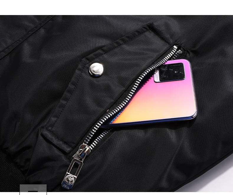 Giacca invernale in pile con cappuccio da uomo, foderata in pelliccia sintetica, vestibilità slim, con cerniera, per abbigliamento casual e streetwear (rosso/nero/blu, M-5XL)_voghion.com