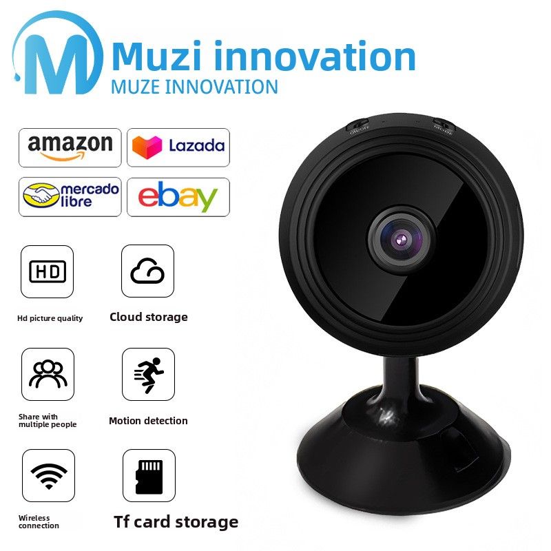 Trendy Items Smart Home Wireless WiFi Security Monitoring HD Aerial Photography Sports Small Camera A9 Camcorder_voghion.com