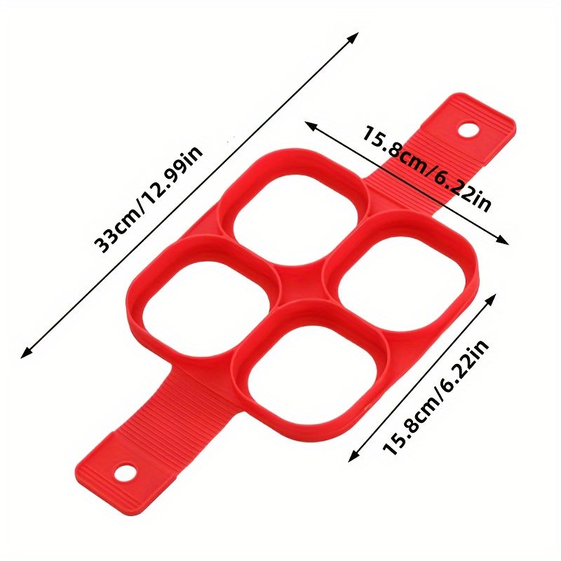 1 anello antiaderente in silicone per pancake all'uovo per colazioni perfette e per cucinare in cucina_voghion.com