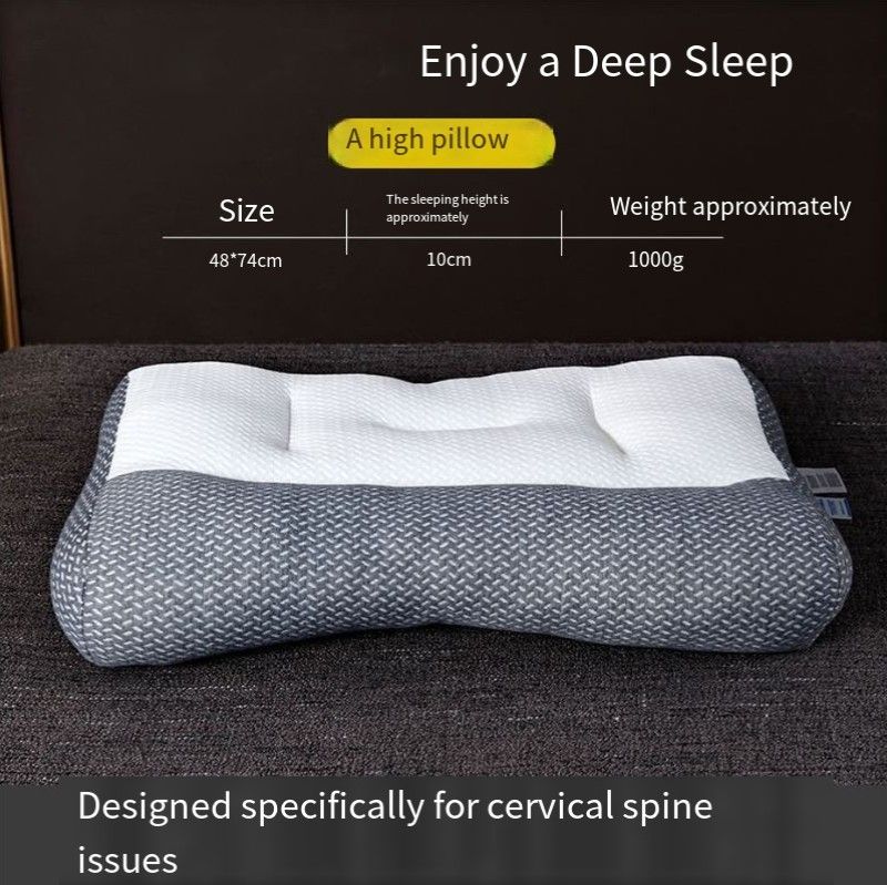 Poor Sleep, Snoring, Pillows Suitable For The Entire Population, Anti Traction, Cervical Discomfort, Pillow Core, Neck Protection, Sleep Aid Pillow_voghion.com