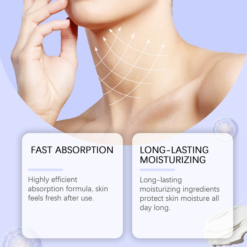 Crema hidratante reafirmante para el cuello Hoygi. Crema reparadora para el cuello. Reafirmante y lifting. Hidratante suave. Elástica. Antiarrugas._voghion.com