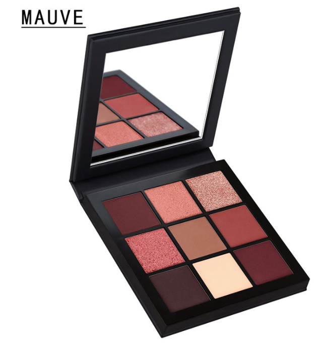 Nowy 9-kolorowy cień do powiek Perłowy cień do powiek Smoky Eye, dziewięciokolorowy diamentowy pojemnik na cienie do powiek_voghion.com