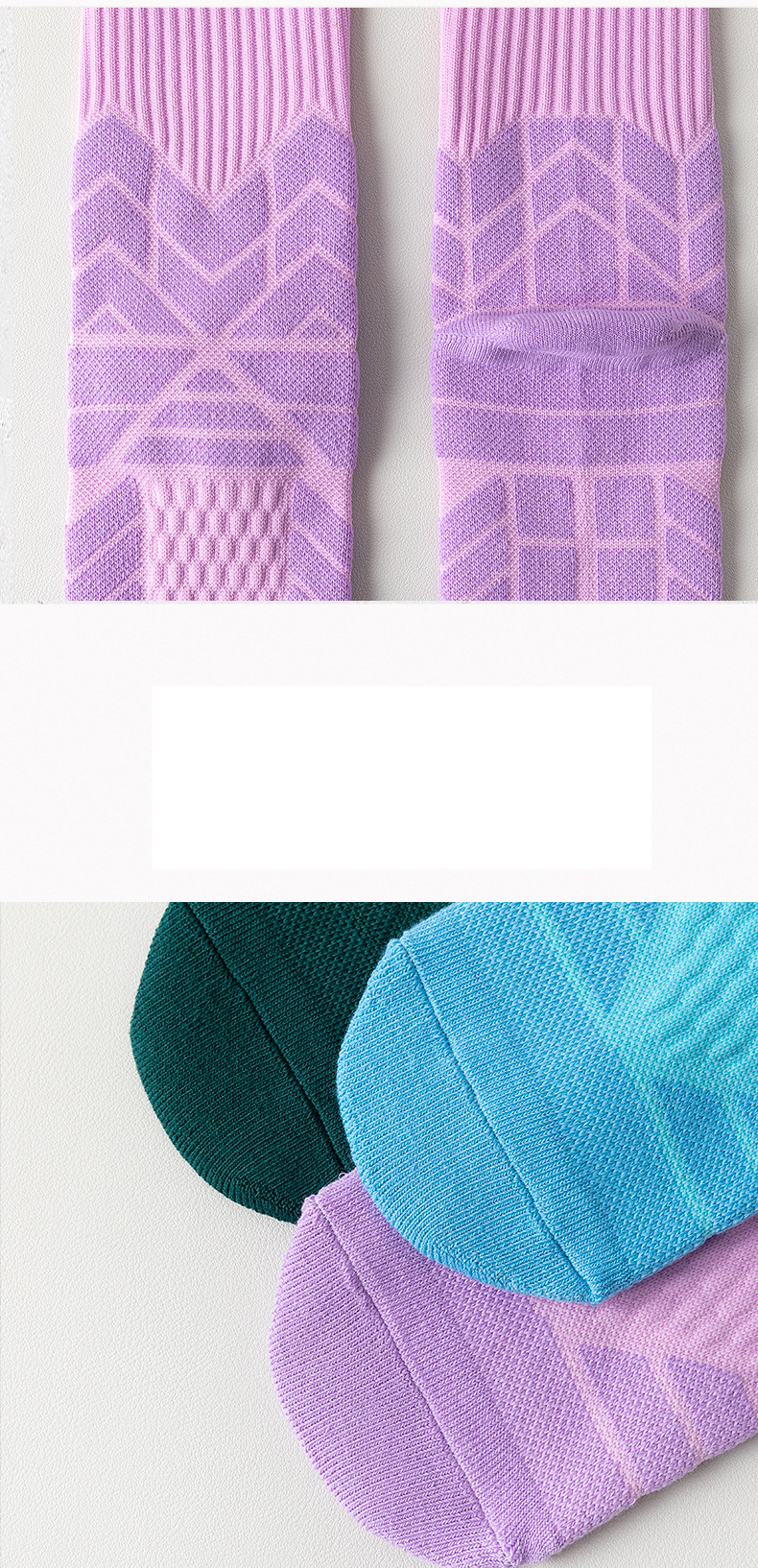 Nowe męskie skarpetki sportowe z dołem ręcznika, prawdziwe skarpetki do koszykówki_voghion.com