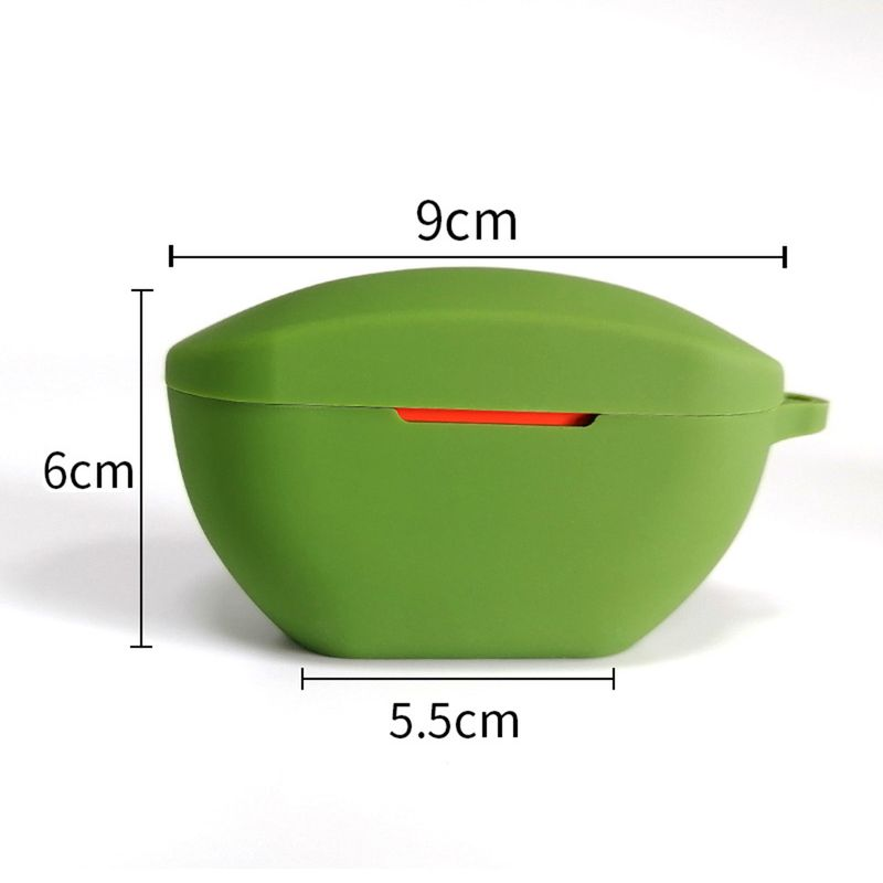 Schutzhülle Weiche mit Hängen Schnalle Silikon Bluetooth-kompatibel Drahtlose Kopfhörer Abdeckung für SONY WF-SP800_voghion.com