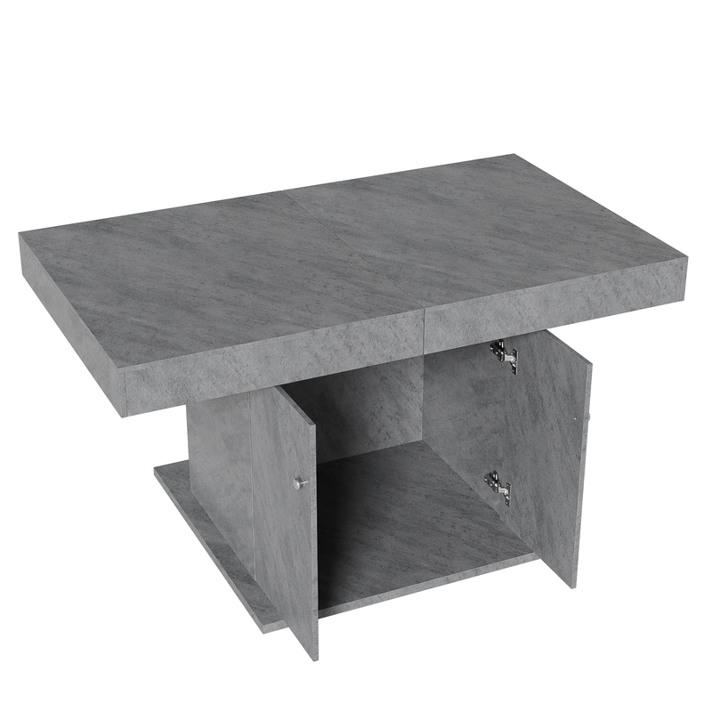 Estisch 140/180x80cm con stauraum, Betonoptik_voghion.com