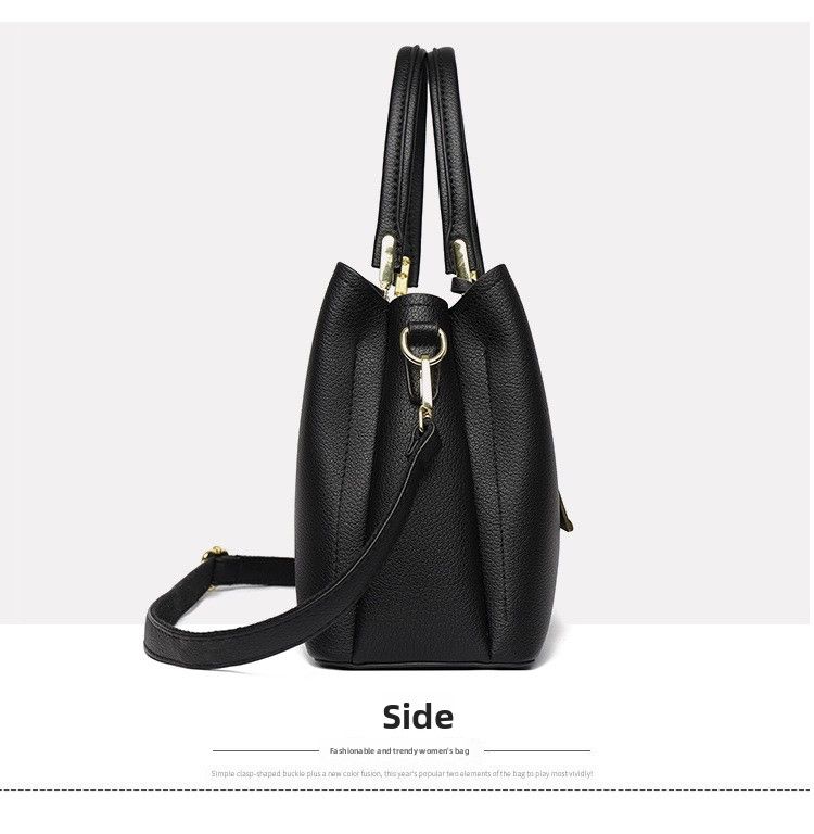 Borsa a mano da donna, elegante, a tracolla, per pendolari, per mamme di mezza età_voghion.com