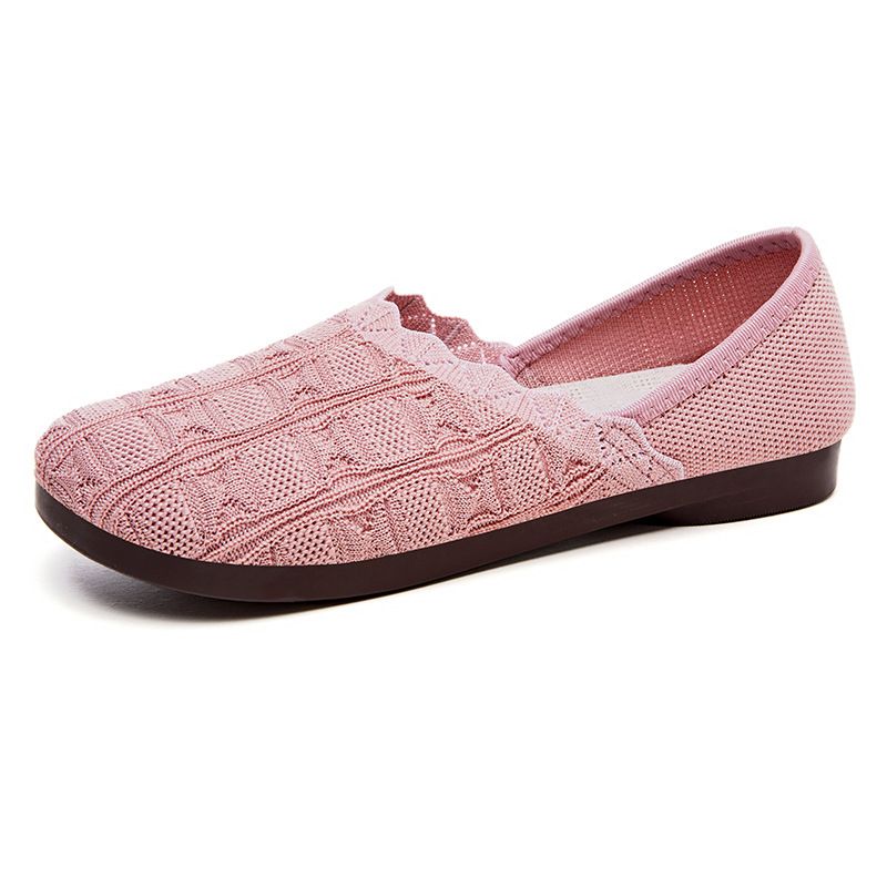 Women's Casual Shoes One-pedal Mother Shoes Lazy Shoes Light And Comfortable Feet Women's Single Shoes_voghion.com