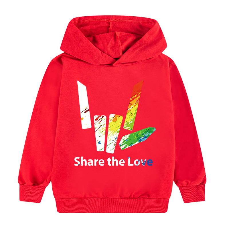 Gyerek kapucnis pulóver tavaszi és őszi rajzfilm mintával_voghion.com