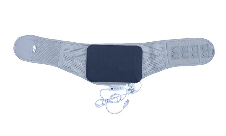 Cuscinetto riscaldante elettrico USB - Scaldalombare con regolazione della temperatura temporizzata, accessori per la protezione della vita_voghion.com