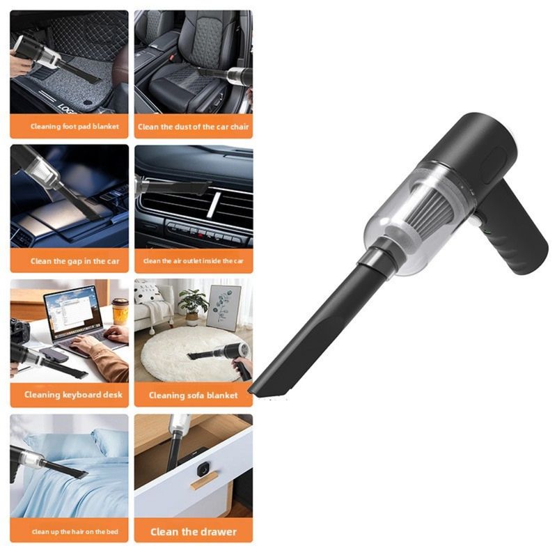 Multi-functional Wireless Vacuum Cleaner, Portable Household Small Air Pump, Handheld High-power Car Dust Blower_voghion.com