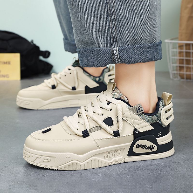 Newmillon Casual Board Trendy Student Vielseitig Atmungsaktiv Sport Saisonale Herrenschuhe_voghion.com