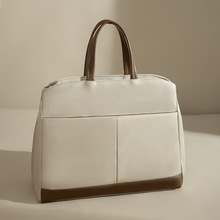 Laptop bag ladies shoulder portable large-capacity briefcase shoulder slung Tote 15.6 inch liner bag_voghion.com