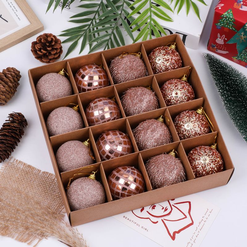 Lillian Cross-Border Creative Tree DIY Decoration Colorful Sequin Christmas Handmade Gift Box Ball_voghion.com