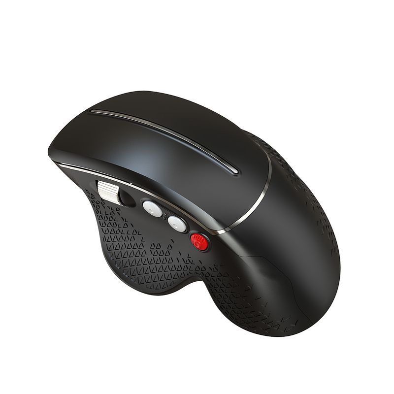 New Vertical Ergonomic Design 2.4G Wireless Mouse Grip_voghion.com