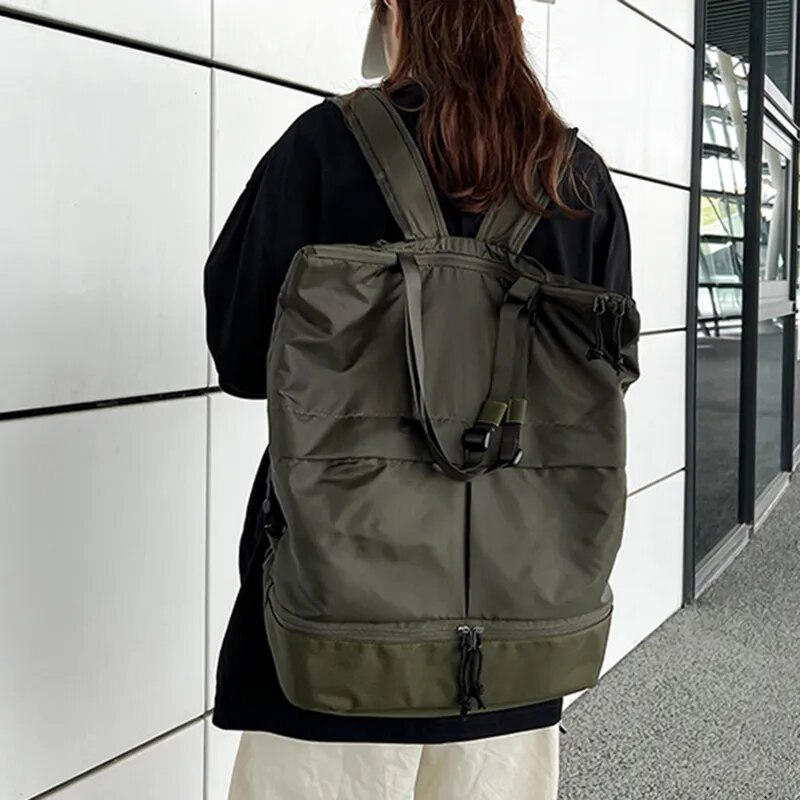 Sporta jaunās mugursomas sievietēm, meitenēm, modes unisex, lielas ietilpības sieviešu sporta soma, ceļojumu skolas somas, daudzfunkcionālas_voghion.com